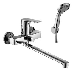 Смеситель Decoroom DR39043 для ванны одноручный с длинным изливом 300 мм