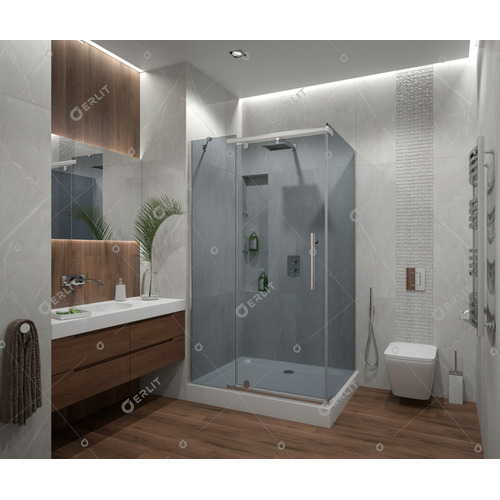 Душевой уголок Erlit Comfort ER10112H-C4 120х90 тонированное стекло