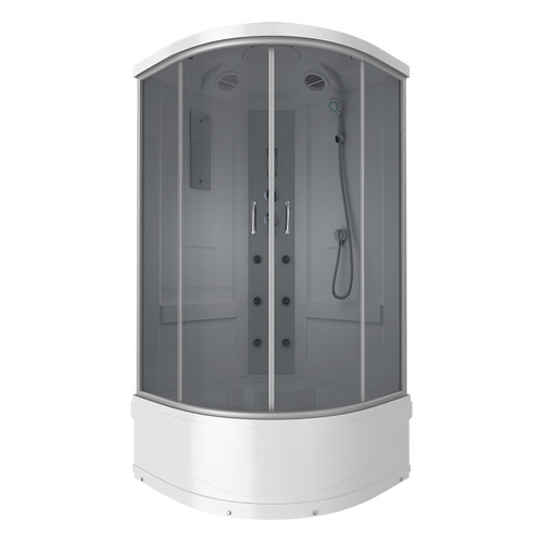Душевая кабина Erlit Comfort ER2509TP-C4 90х90 с гидромассажем тонированное стекло