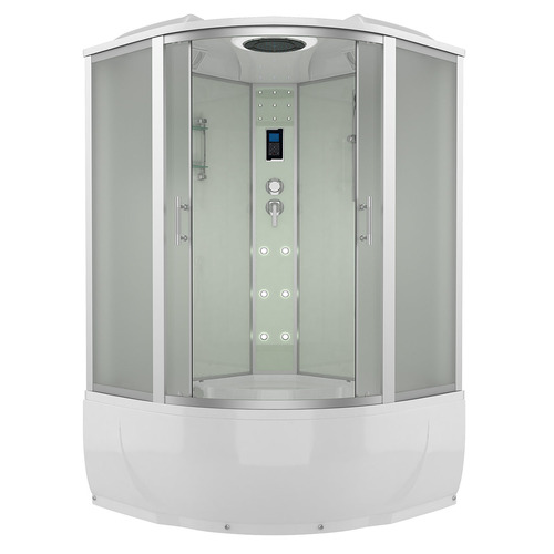 Душевой бокс Erlit Comfort ER4320T-W3 120х120 с гидромассажем матовое стекло