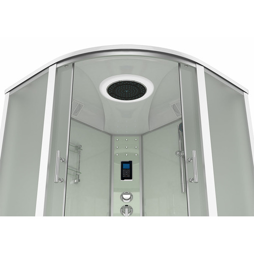 Душевой бокс Erlit Comfort ER4320T-W3 120х120 с гидромассажем матовое стекло