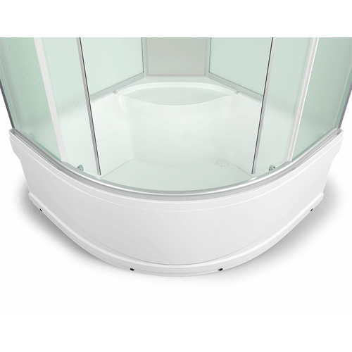 Душевая кабина Erlit Comfort ER4510TP-C3-RUS 100х100 с гидромассажем матовое стекло