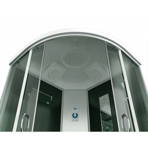 Душевая кабина Erlit Comfort ER4510TP-C4-RUS 100х100 с гидромассажем тонированное стекло