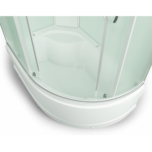 Душевая кабина Erlit Comfort ER4512TPL-C3-RUS 120х80 с гидромассажем матовое стекло