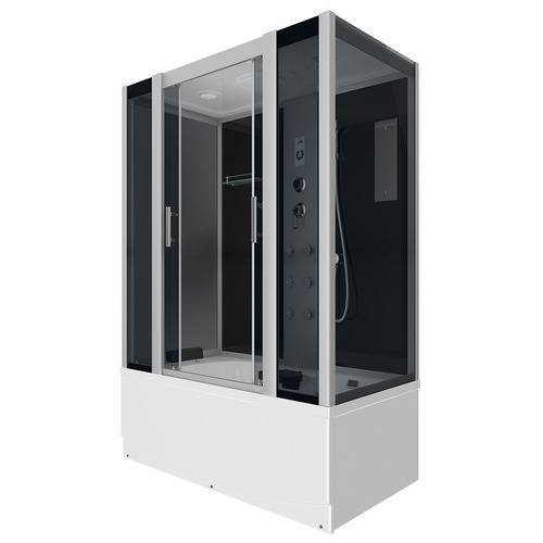 Душевой бокс Erlit Comfort ER4517TP-C4 168х80 с гидромассажем тонированное стекло
