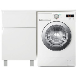 Тумба с раковиной Эстет Dallas Luxe 1200х482 левосторонняя напольная 2 ящика (ШхГхВ) 548х476х860