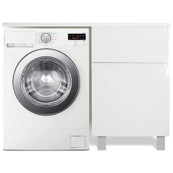 Тумба с раковиной Эстет Dallas Luxe 1200х482 правосторонняя напольная 2 ящика (ШхГхВ) 548х476х860
