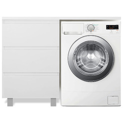 Тумба с раковиной Эстет Dallas Luxe 1200х482 левосторонняя напольная 3 ящика (ШхГхВ) 548х476х860
