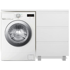 Тумба с раковиной Эстет Dallas Luxe 1200х482 правосторонняя напольная 3 ящика (ШхГхВ) 548х476х860