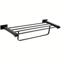 Полка с полотенцедержателем Gappo G0724-6 черный