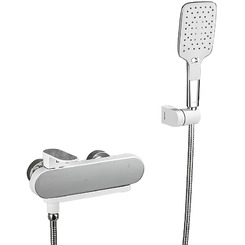 Смеситель для ванны Gappo G3283-8 Хром-белый