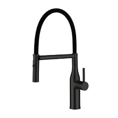 Смеситель для кухни с гибким изливом Gappo G4098-26 Чёрный