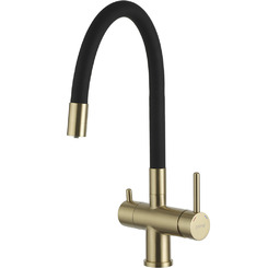 Смеситель для кухни с гибким изливом Gappo G4398-33 Бронза