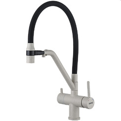 Смеситель для кухни с гибким изливом Gappo G4398-81 Белый
