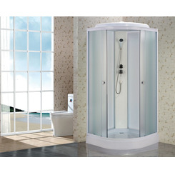 Душевая кабина Niagara Eco NG-5301-14 90х90 профиль белый матовое стекло