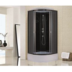 Душевая кабина Niagara Classic NG-6501-14 90х90 чёрный профиль тонированное стекло