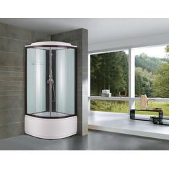 Душевая кабина Niagara Classic NG-6508-14 90х90 чёрный профиль тонированное стекло