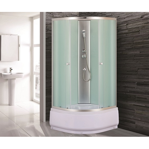 Душевая кабина Niagara Eco NG-7308-08ВК 90х90 профиль серебро матовое стекло