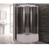 Душевая кабина Niagara Eco NG-7507-14 80х80 профиль серебро стекло с рисунком мозаика
