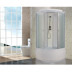 Душевая кабина Niagara Eco NG-8308-14 90х90 профиль белый матовое стекло