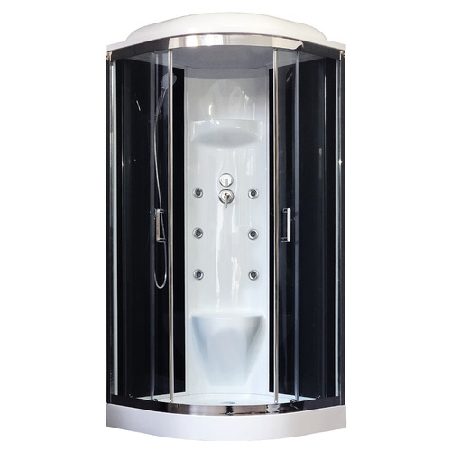 Душевая кабина Royal Bath RB100HK7-BT-CH 100х100 с гидромассажем