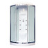 Душевая кабина Royal Bath RB100HK7-WC-CH 100х100 рифленое матовое стекло с гидромассажем