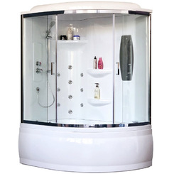 Душевая кабина Royal Bath RB170ALP-T-CH-L 170х100 с гидромассажем левая