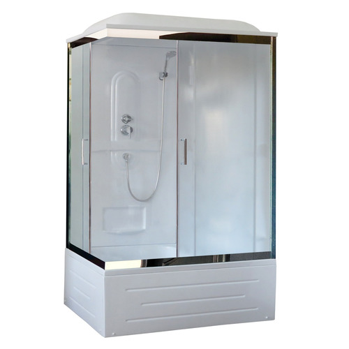Душевая кабина Royal Bath RB8100BP1-M-CH-R 100х80 рифленое стекло правая