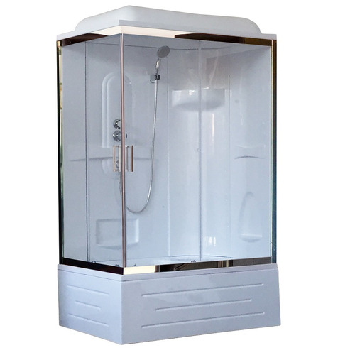 Душевая кабина Royal Bath RB8100BP1-T-CH-R 100х80 правая
