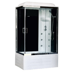 Душевая кабина Royal Bath RB8100BP3-BT-CH-R 100х80 с гидромассажем правая