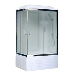 Душевая кабина Royal Bath RB8100BP6-WC-CH-R 100х80 рифленое стекло правая