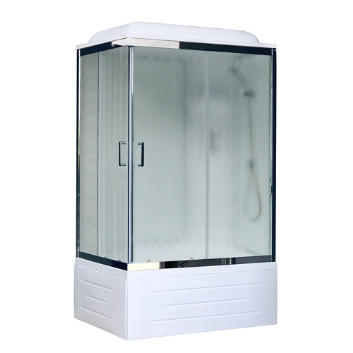 Душевая кабина Royal Bath RB8100BP6-WC-CH-R 100х80 рифленое стекло правая