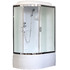Душевая кабина Royal Bath RB8120BK1-M-CH-R 120х80 рифленое матовое стекло правая