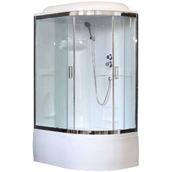 Душевая кабина Royal Bath RB8120BK1-T-CH-L 120х80 левая