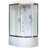 Душевая кабина Royal Bath RB8120BK2-M-CH-L 120х80 рифленое матовое стекло с гидромассажем левая