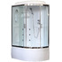 Душевая кабина Royal Bath RB8120BK2-T-CH-L 120х80 с гидромассажем левая