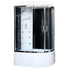 Душевая кабина Royal Bath RB8120BK3-BT-CH-L 120х80 с гидромассажем левая