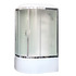 Душевая кабина Royal Bath RB8120BK3-WC-CH-R 120х80 рифленое матовое стекло с гидромассажем правая