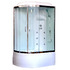 Душевая кабина Royal Bath RB8120BK3-WT-CH-R 120х80 с гидромассажем правая