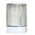 Душевая кабина Royal Bath RB8120BK6-WC-CH-L 120х80 рифленое матовое стекло левая