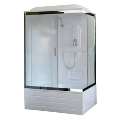 Душевая кабина Royal Bath RB8120BP1-M-CH-L 120х80 рифленое стекло левая