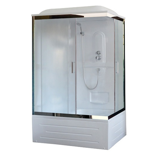 Душевая кабина Royal Bath RB8120BP1-M-CH-L 120х80 рифленое стекло левая