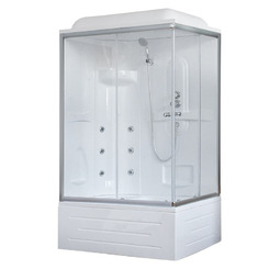 Душевая кабина Royal Bath RB8120BP2-T-L 120х80 с гидромассажем левая