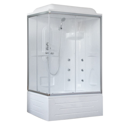 Душевая кабина Royal Bath RB8120BP2-T-R 120х80 с гидромассажем правая