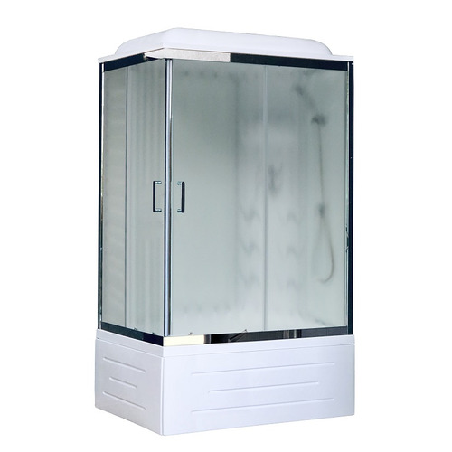 Душевая кабина Royal Bath RB8120BP3-WC-CH-R 120х80 с гидромассажем рифленое стекло правая