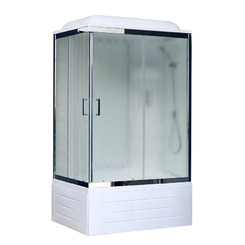 Душевая кабина Royal Bath RB8120BP6-WC-CH-R 120х80 рифленое стекло правая