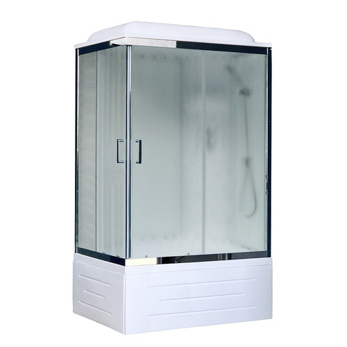 Душевая кабина Royal Bath RB8120BP6-WC-CH-R 120х80 рифленое стекло правая