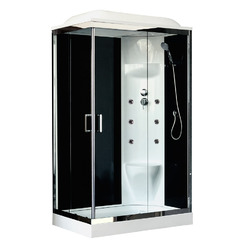 Душевая кабина Royal Bath RB8120HP7-BT-CH-R 120х80 с гидромассажем правая