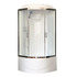 Душевая кабина Royal Bath RB90BK1-M-CH 90х90 рифленое матовое стекло