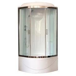 Душевая кабина Royal Bath RB90BK1-T-CH 90х90